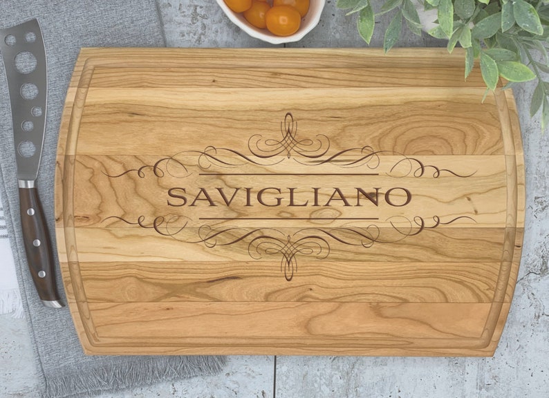 Cutting Board With Personalization Personalized Cutting Board Etsy