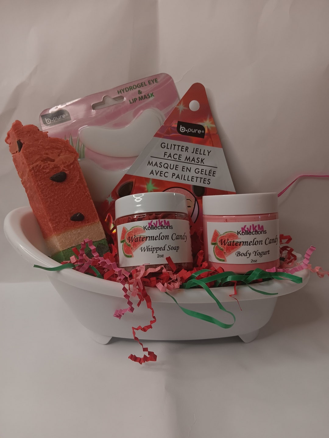 Watermelon Bath Set, Watermelon Gift Set, Watermelon Body Set, Gift Set ...
