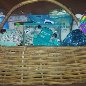 No more BLUES, gift set, spa set, gift basket