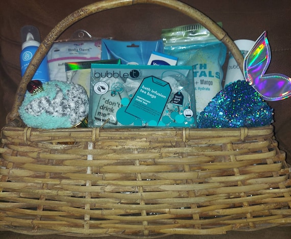 No more BLUES, Geschenkset, Spa-Set, Geschenkkorb
