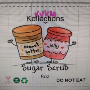 Peanut butter and jelly sugar scrub, Peanut butter and jelly body butter, Peanut butter,  peanut butter and jelly body yogurt,  Peanut butte