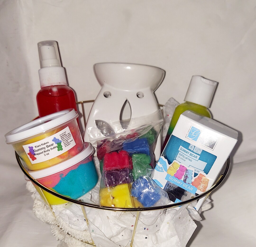 Gummy Bear Bath Set, Gummy Bear Gift Set, Gummy Bear Scent, Gummy Bear