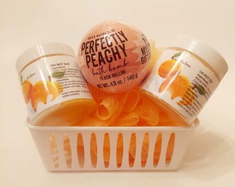 Brzoskwinie i śmietanka, brzoskwinia, brzoskwinie, brzoskwiniowy peeling cukrowy, brzoskwiniowe masło do ciała, zapach brzoskwini