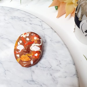 Goddess brooch, witchy jewellery, occult brooch, pagan jewellery, witchy gifts, doll brooch, nature gifts, goddess accessories, autumnal.