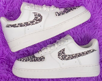 nike air force 1 leopard print tick