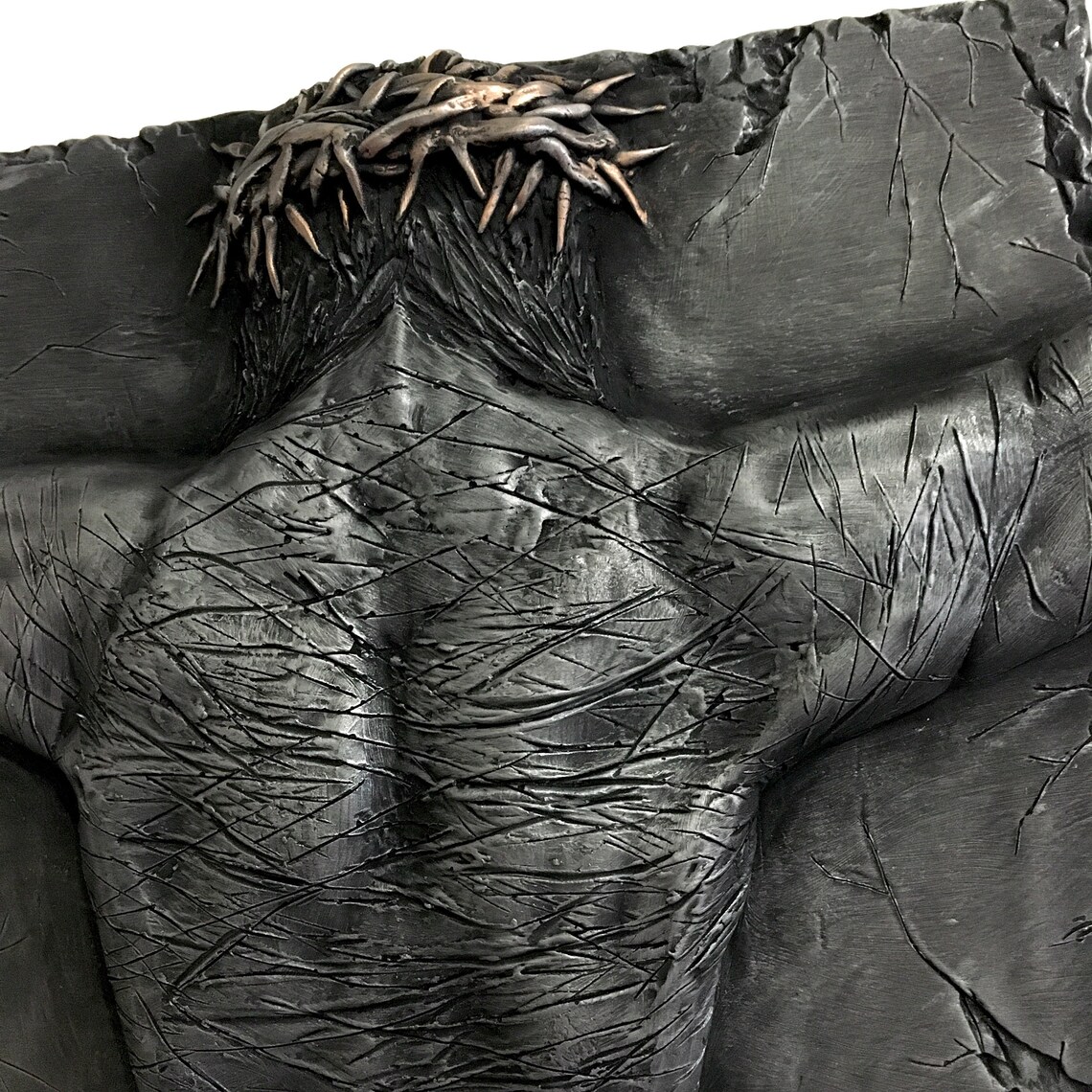 Jesus wall sculpture The torture of Christ stylish unique Etsy