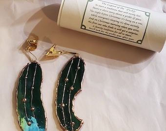 Glass Christmas Pickle ornament
