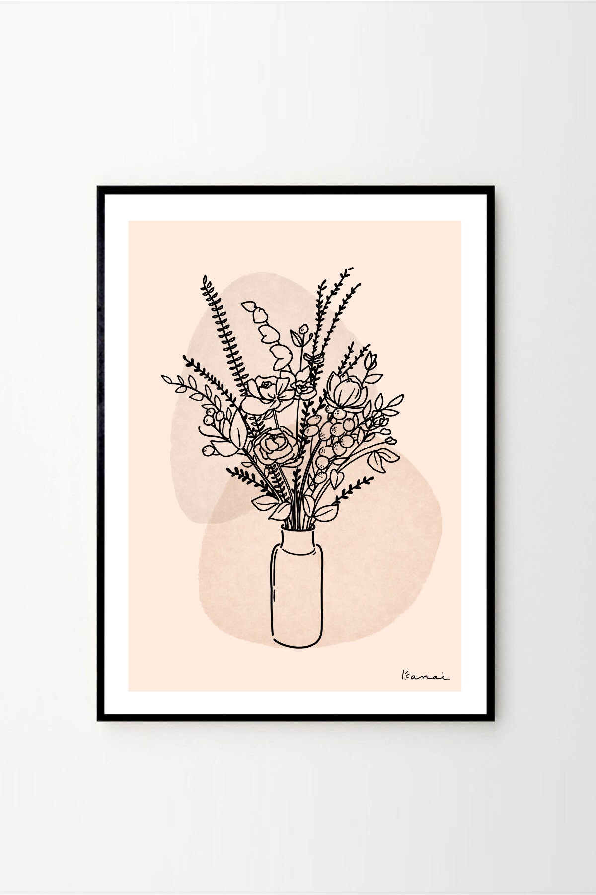 Affiche Bouquet Fleurie
