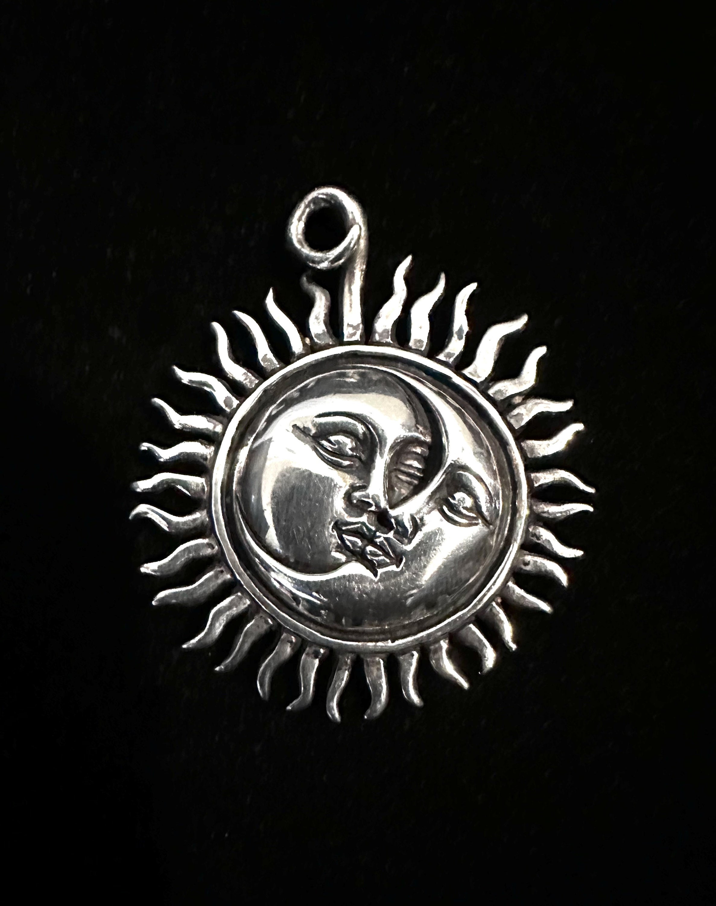 Sergio Bustamante Sun Pendant - Etsy