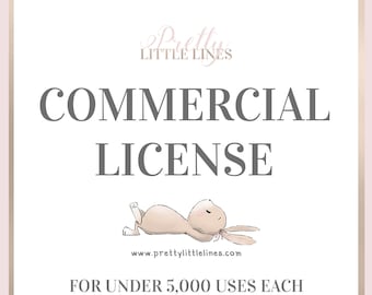 Licencia comercial - Para un conjunto de imágenes prediseñadas hasta 5000 ventas