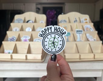 Hoppy Hour, Beer Sticker