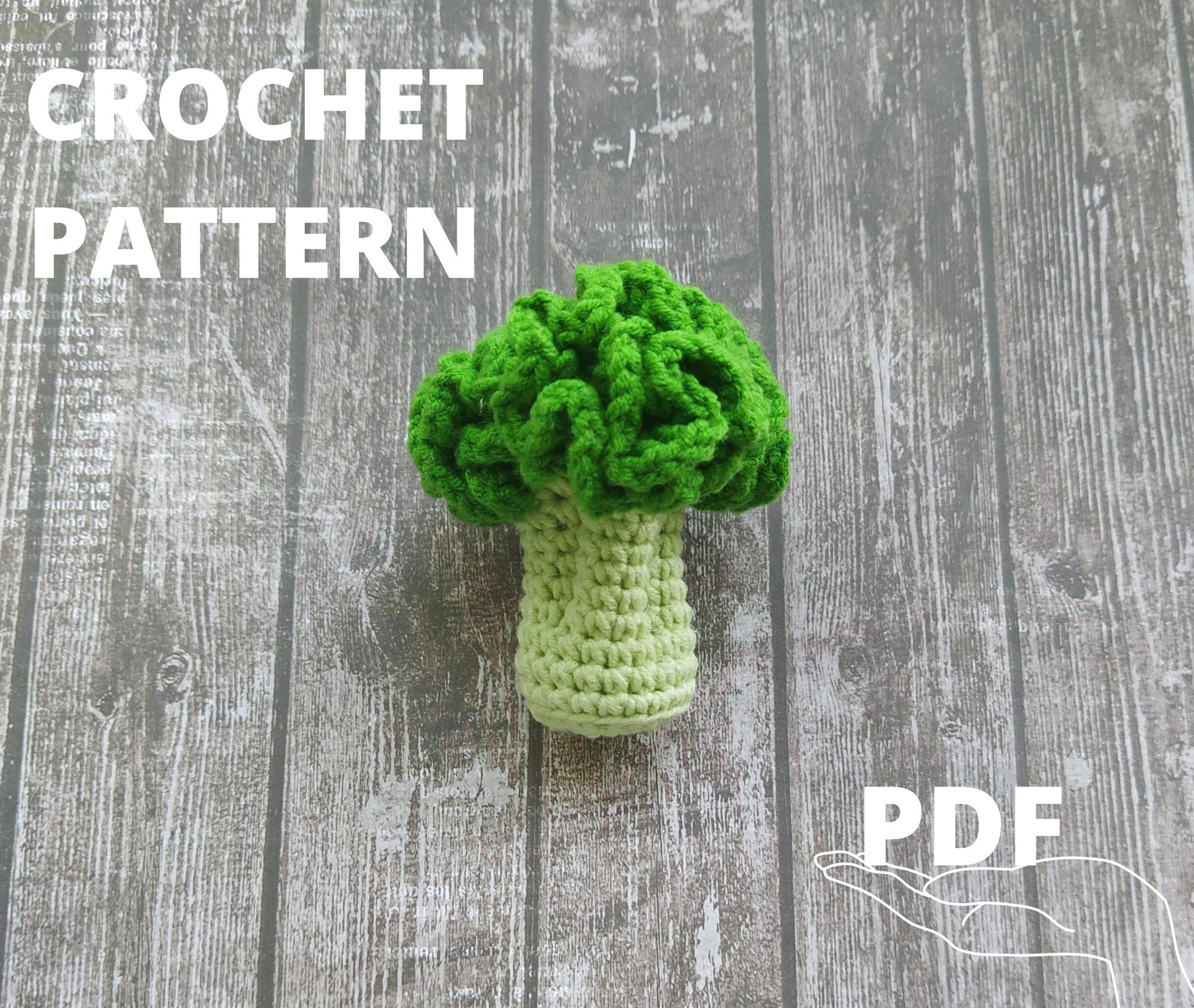 Сrochet broccoli pattern Amigurumi broccoli toy pattern | Etsy