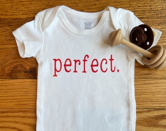Cute Onesie®, Perfect, Thankful Onesie®