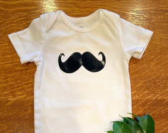 Mustache Onesie®,  Baby Onesie®, Funny Onesie®, Baby Shower Onesie®
