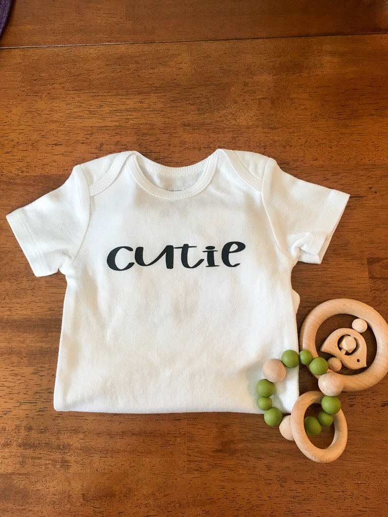 Baby Onesie\u00ae Cutie Patootie Onesie\u00ae Baby Shower Onesie\u00ae Funny Onesie\u00ae