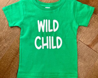 Wild Child toddler t shirt