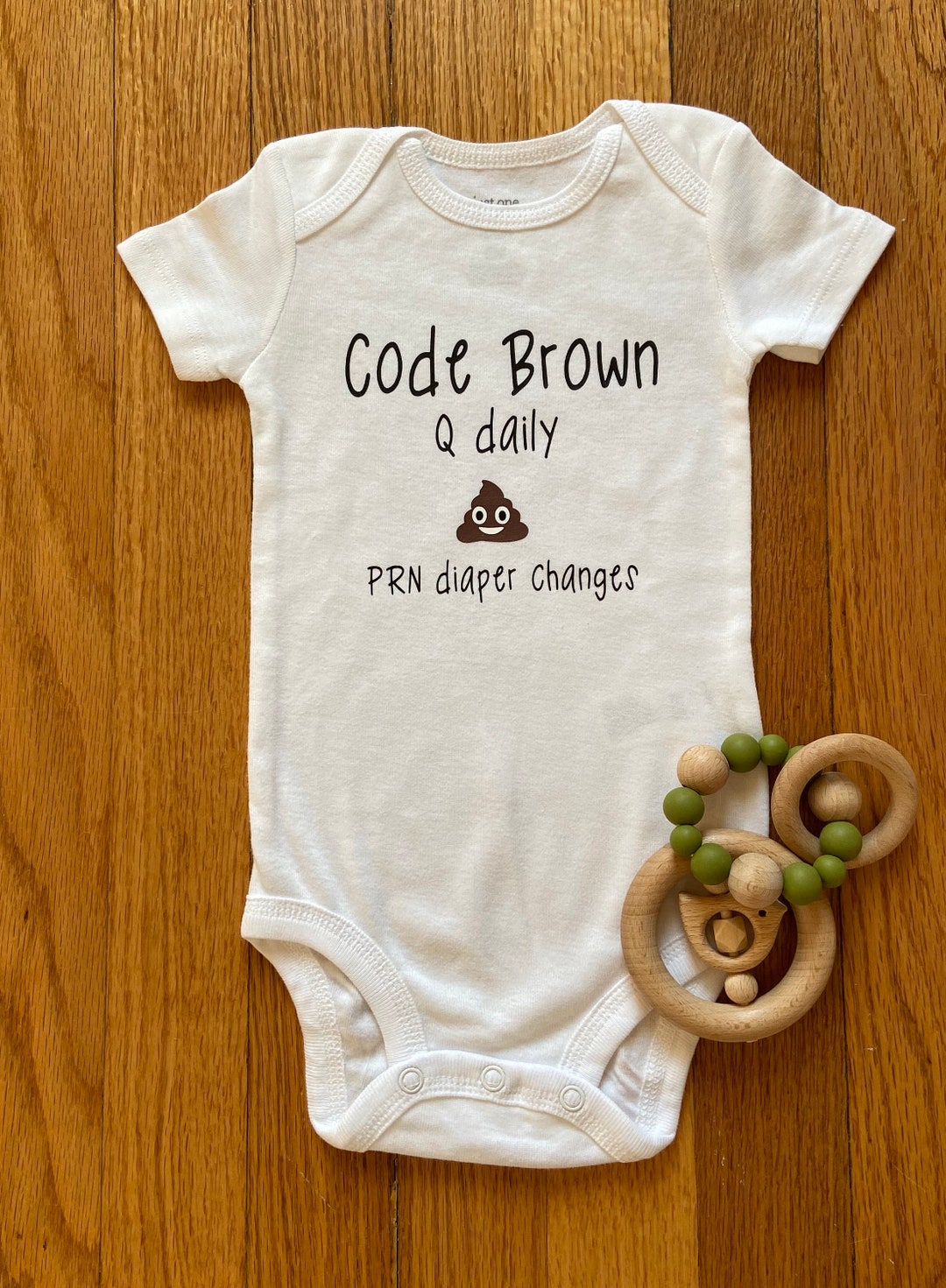 Code Brown Onesie®, Baby Onesie®, Funny Onesie®, Baby Shower Onesie® Etsy