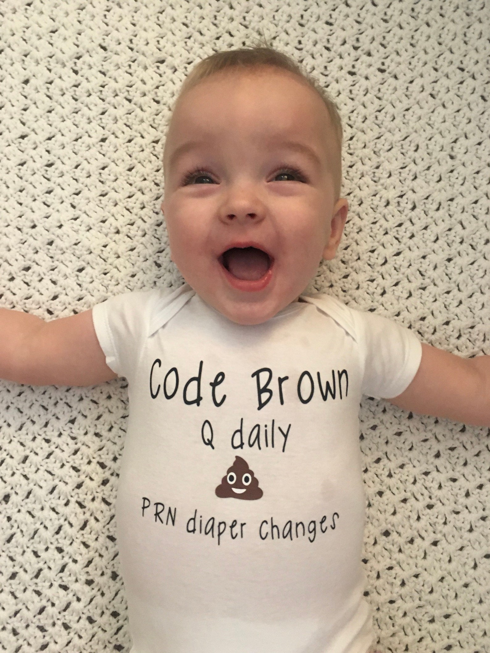 Code Brown Onesie®, Baby Onesie®, Funny Onesie®, Baby Shower Onesie® Etsy