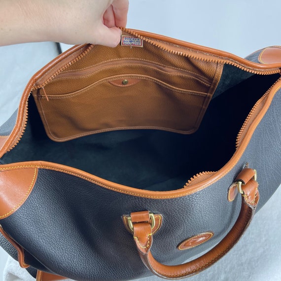 Bourke Vintage Leather Duffle Bag 
