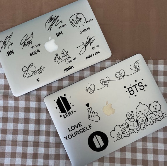 Inspired By BTS Decal Stickers BTS Laptop Decal Stickers Etsy inspired-by-bts-decal-stickers-bts-laptop-decal-stickers-etsy