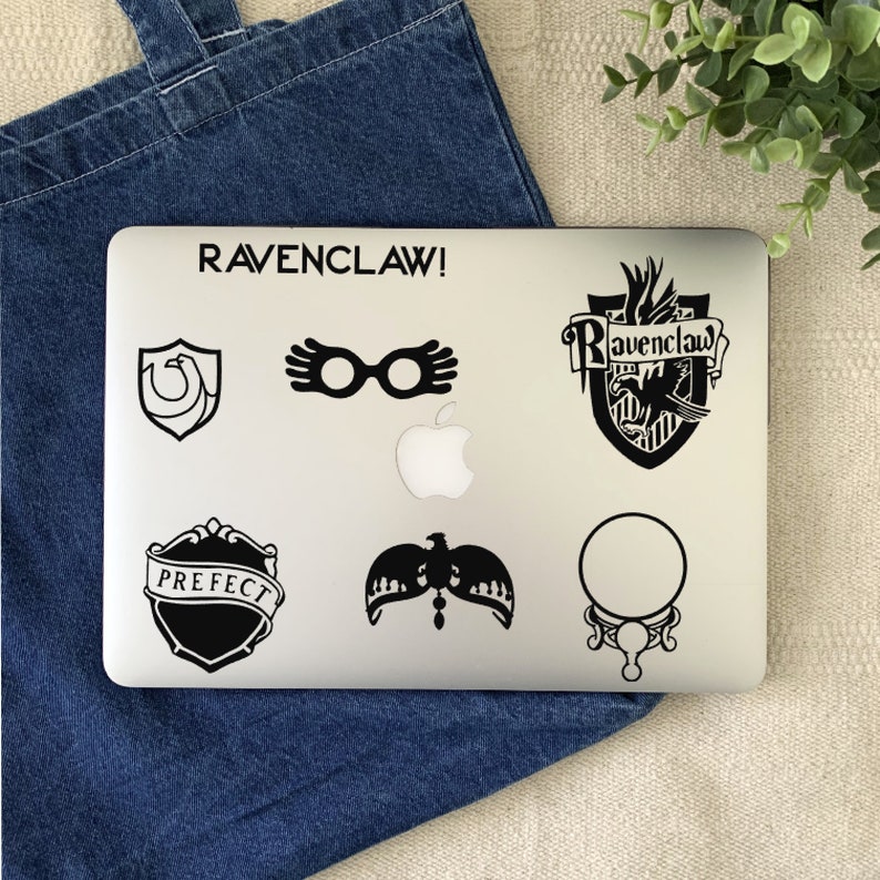 Harry Potter Decal Stickers Harry Potter Laptop Stickers Etsy