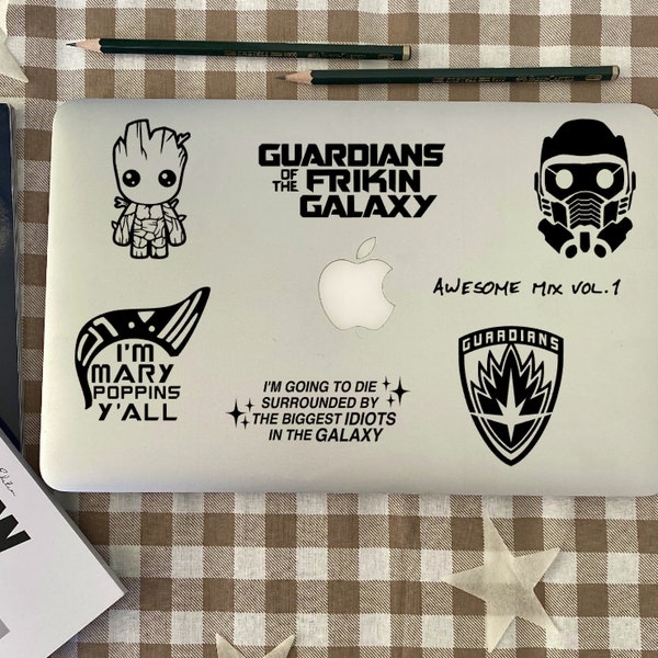 Inspired by Guardians of the Galaxy Decal Stickers | Marvel Car Stickers | MCU Laptop Decal Stickers