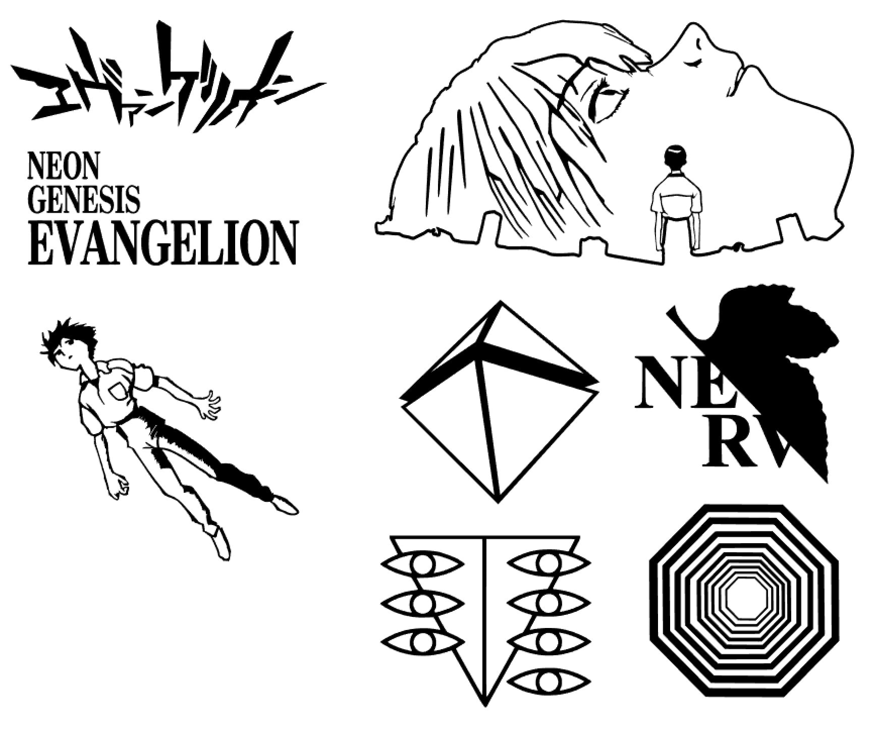 Neon Genesis Evangelion Decal Stickers Neon Genesis Etsy