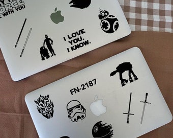 Inspired by Star Wars Decal Stickers | Star Wars Laptop Stickers | Star Wars Car Decals | Star Wars Laptop Decals