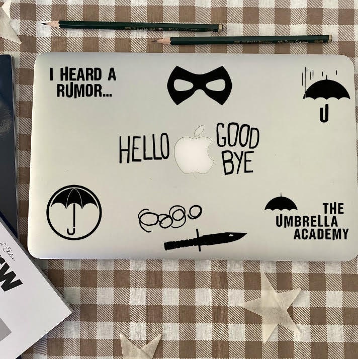 Umbrella Academy Decal Stickers | Umbrella Academy Laptop Stickers | …