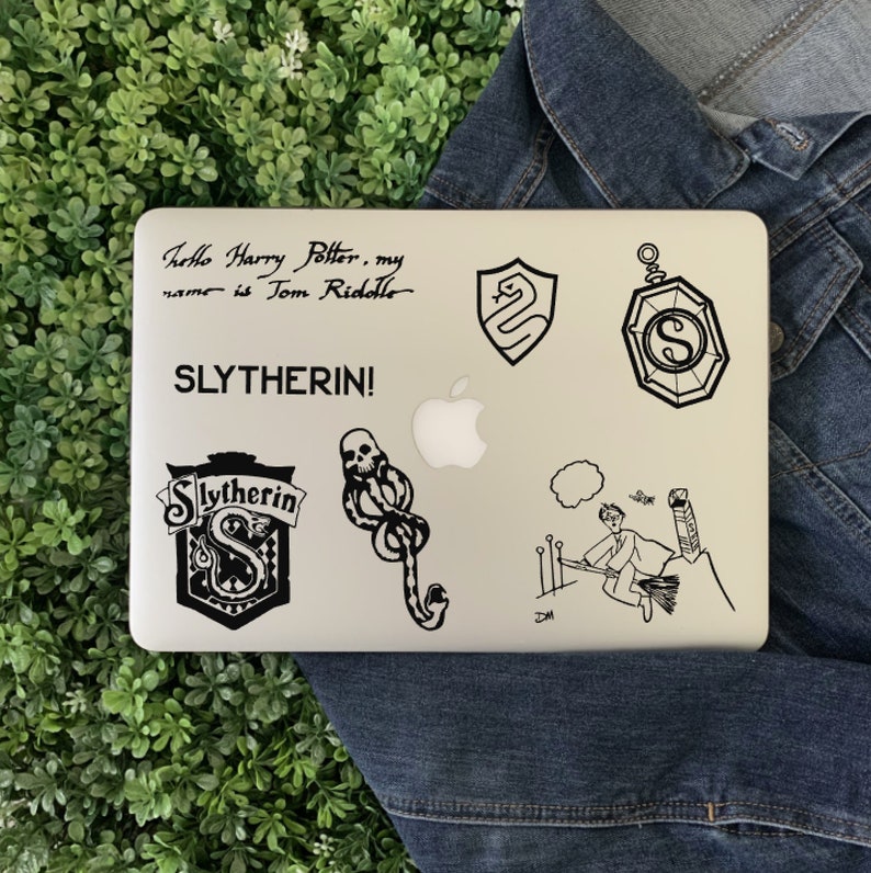 Harry Potter Decal Stickers Harry Potter Laptop Stickers Etsy