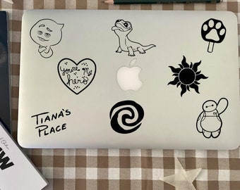 Disney Revival Decal Stickers | Disney Laptop Stickers | Disney Car Decals | Disney Laptop Decals | Disney Stickers