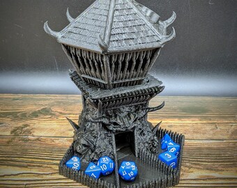 Dice Tower - Barbarian Class - from Fates End by Kimbolt Creations - Dice Roller, Dungeons and Dragons, Tabletop, RPG, DnD, Pathfinder