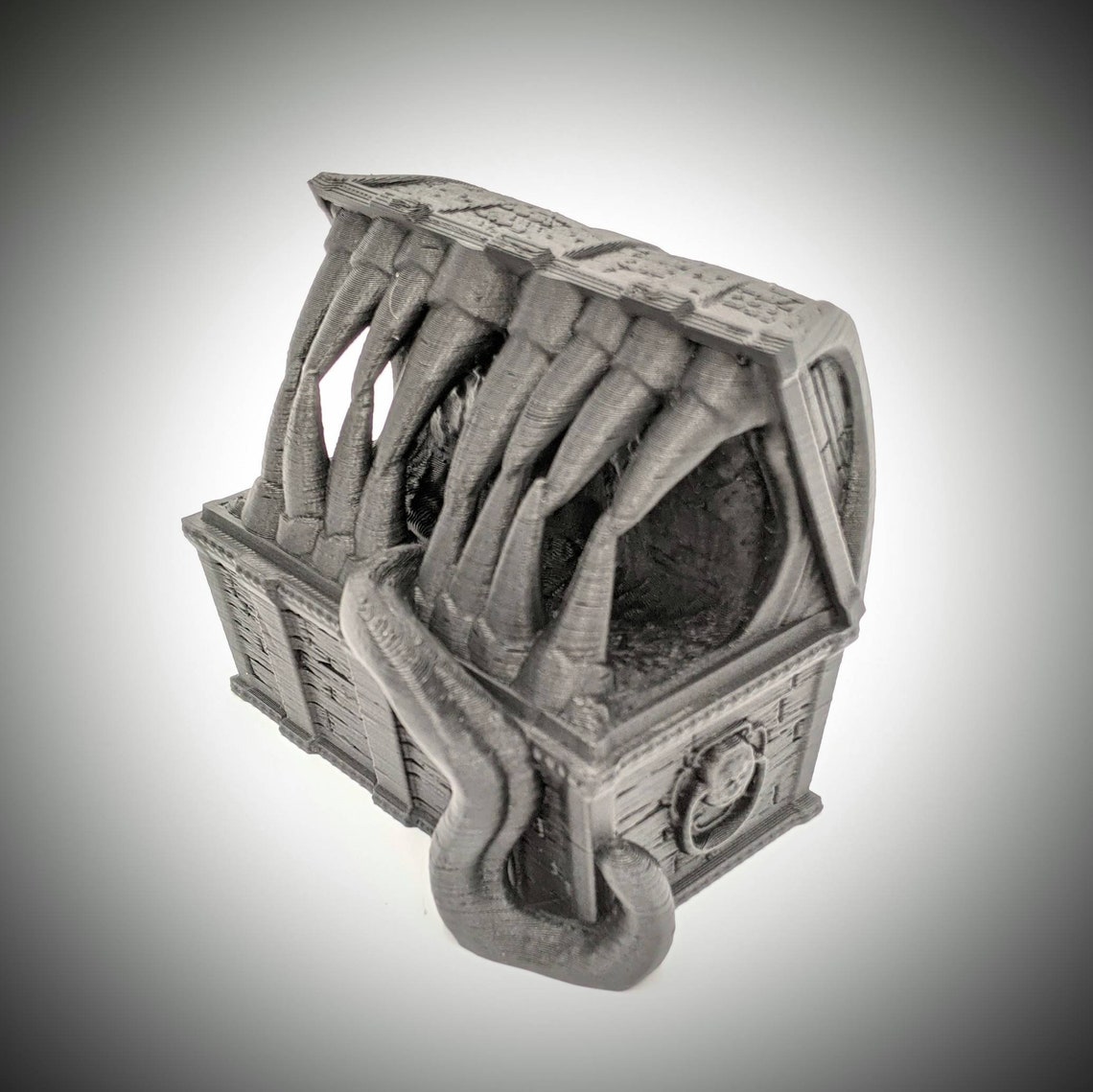 Mimic Treasure Chest Dice Jail From Fate's End Dice Etsy UK