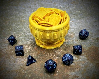 Miniature Goblet Mythic Dice Box from the Mythic Mugs Treasure Collection