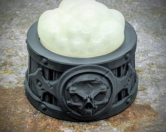 Skull Emblem Mythic Dice Box from the Mythic Mugs Classic Tavern Mug #3 Collection