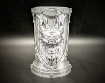 The Fighter - Mythic Mug Can Holder Gaming Accessory - Tabletop, Dice Cup / Roller / Box / Holder, Dungeons and Dragons, DnD, RPG, Fantasy