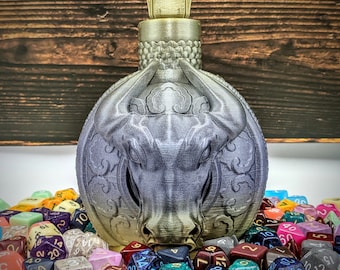 Potion of Oxen Strength Dice Bottle from the Mythic Potions Collection by Ars Moriendi 3D - Dungeons and Dragons, Pathfinder, TTRPG, Magic