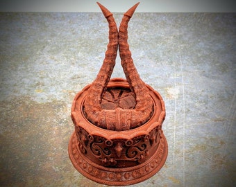 Demon-Blooded Mythic Dice Box from the Mythic Mugs Demon-Blooded Collection