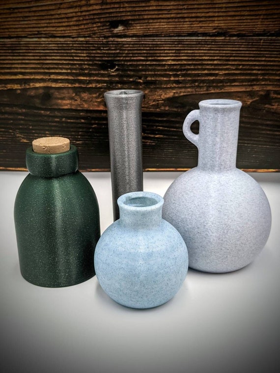 Alchemist's Dice Bottles with Cork-like Lid from the Mythic Potions Collection by Ars Moriendi 3D - Dungeons and Dragons, Pathfinder, TTRPG