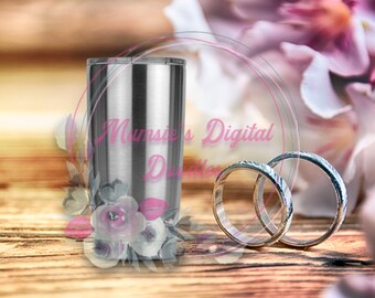 Maqueta de boda (vaso)