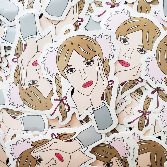 Britney Spears Sticker Baby One More Time Hit Me Baby One Etsy