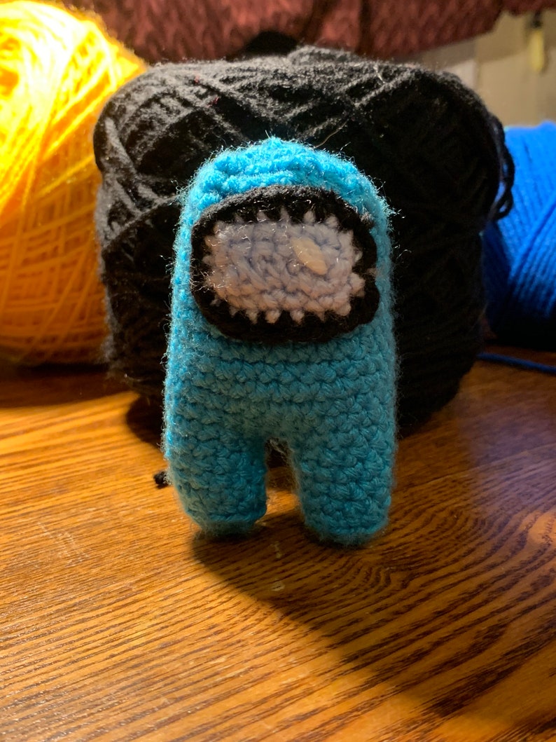 Among us crochet character Etsy