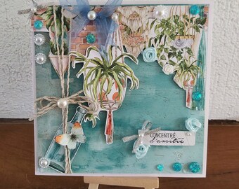 Carte 3d Scrapbooking Bonne Retraite Etsy