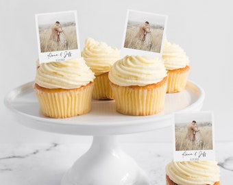 Edible photo cupcake topper, edible image, edible photo, wedding toppers, portrait edible toppers, custom cupcake toppers, custom wedding