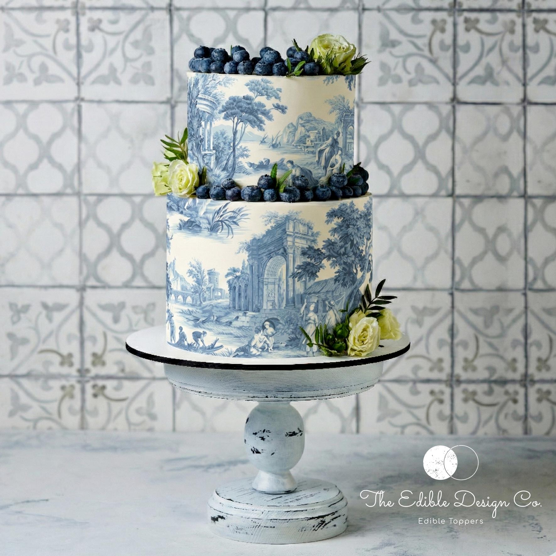 Custom Pattern Cake Wrap - Any Pattern Topper or Wrap for Cakes - Etsy