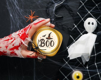 Edible Halloween Drink Toppers: Spooky Party Decorations