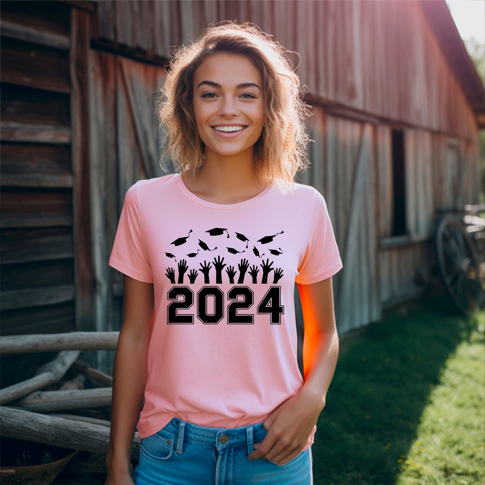 Class of 2024 Png, Graduation Png, Grad Png, High School Grad Gift