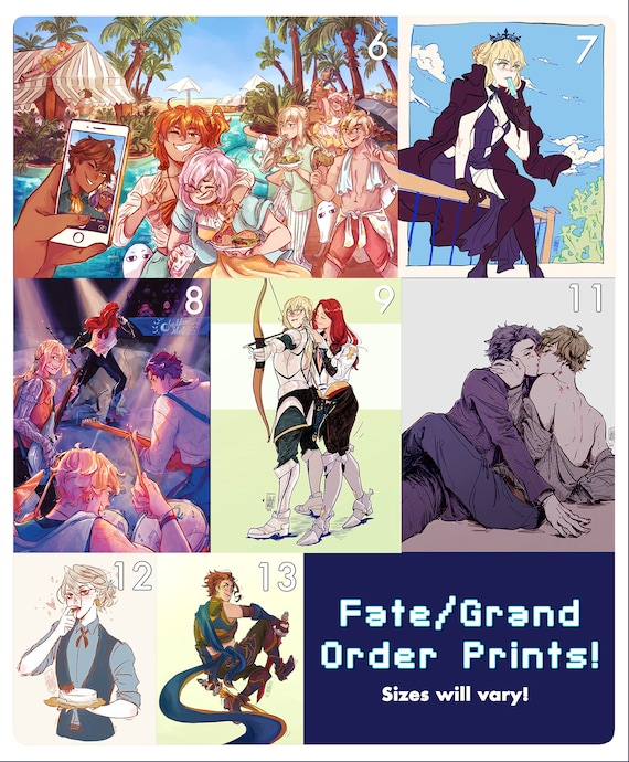 FGO Fate/GrandOrder 英語 チラシ パンフレット FGO Fate/GrandOrder