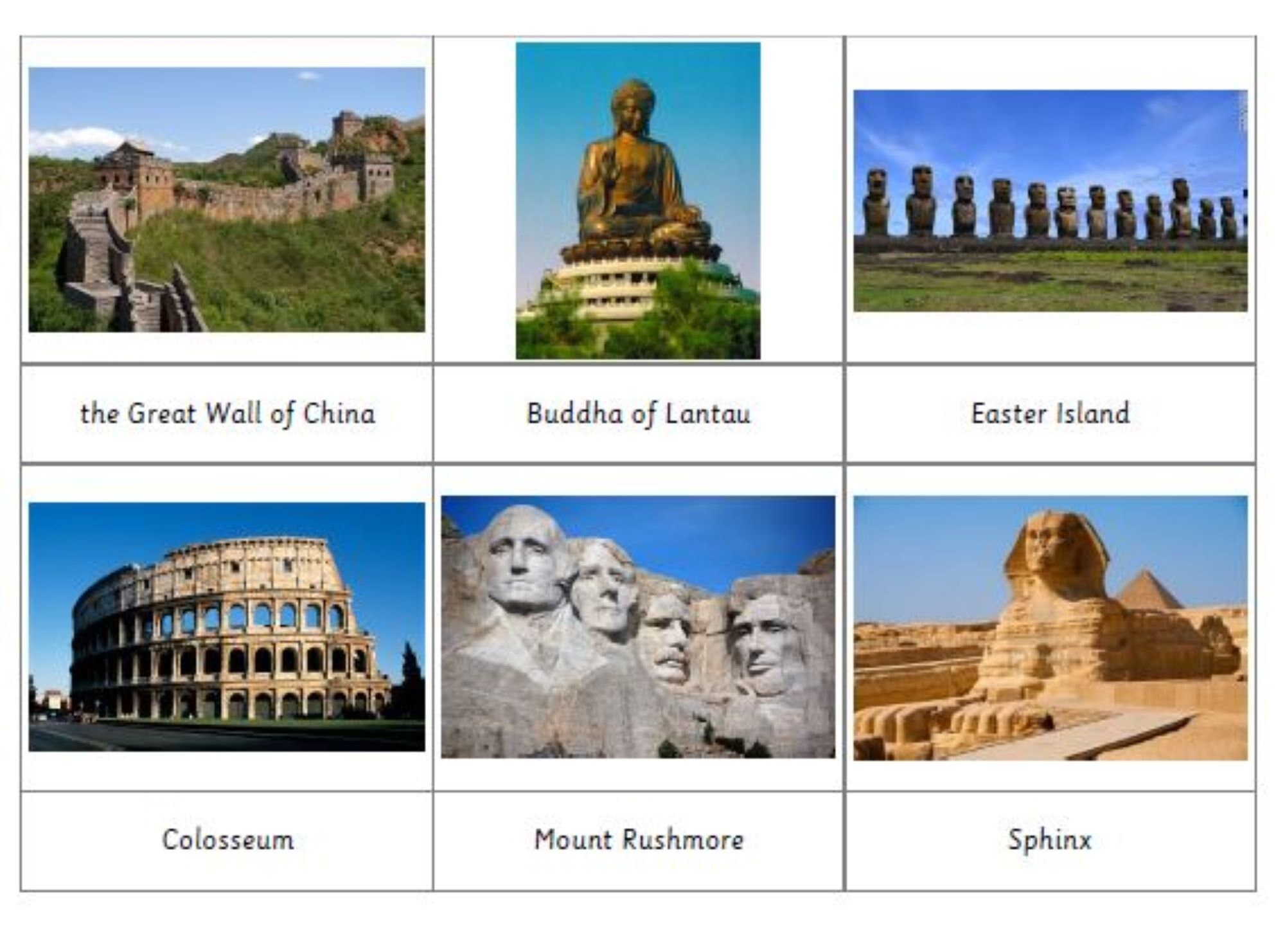 Montessori Around the World 3 Part Cards Digital PDF Download Printable ...