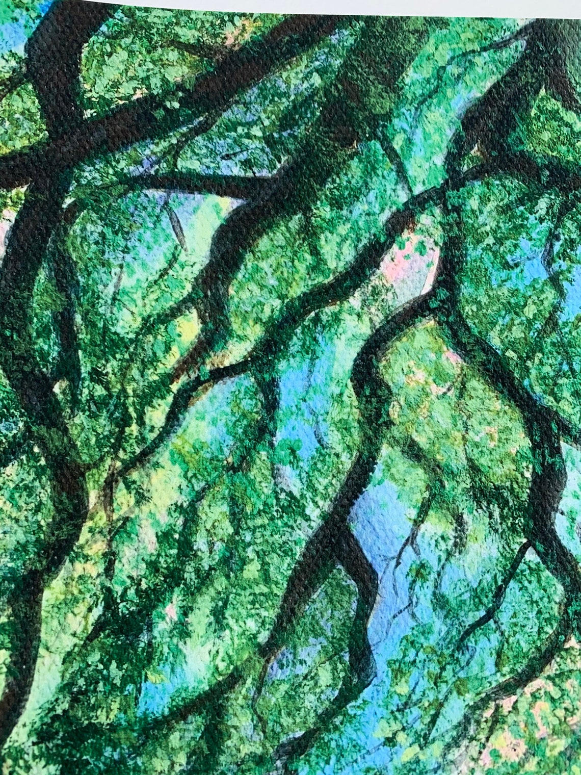 The Avebury Wishing Framed Giclee Print Avebury Stones Tree Etsy